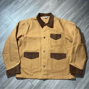 90s Walls Tan Large brown corduroy western chore jacket